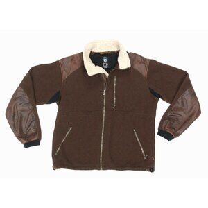 Kuhl Brown Performance Jacket with Cream Accents